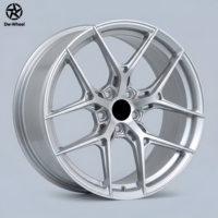Jantes forgées DW JWL VIA 6061-T6 à rayons multiples en Y, couleur argent, 18, 20, 21 pouces, 5x112, monobloc concave profond, OEM pour BMW X3 M