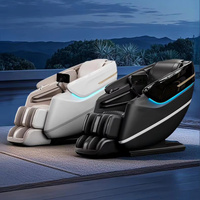 Fauteuil de massage de luxe à gravité zéro avec massage des tissus profonds, système SL Track, chargement USB et Bluetooth