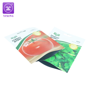 Sacchetto Personalizzato Biodegradabile Resistente all'Umidità Rivestito in Alluminio per Semi di <span class=keywords><strong>Pomodoro</strong></span> e Semi di Verdure con Tre Lati Sigillati - Product Image 4