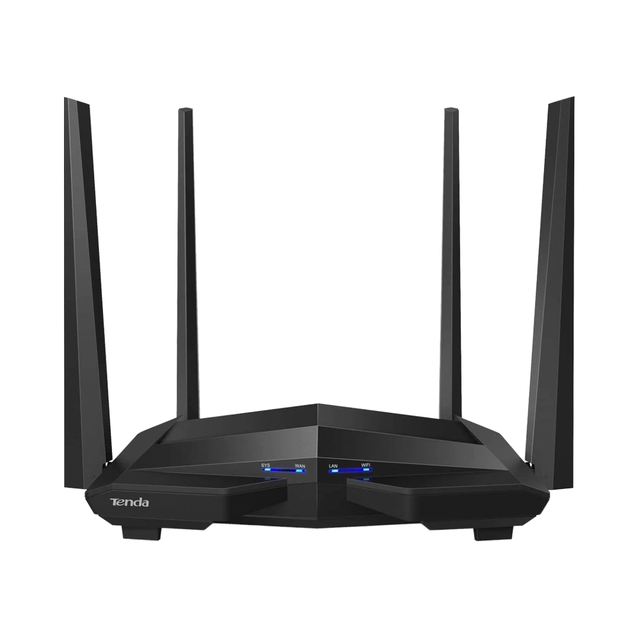 New Tenda AC1200 Dual Band 4 Antenna Smart WiFi Router for Home Use Gigabit Ethernet (AC10)