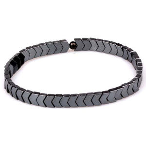 JC crystal multi-formes <span class=keywords><strong>hématite</strong></span> perles bracelets bijoux noir hommes bracelet extensible <span class=keywords><strong>hématite</strong></span> - Product Image 2
