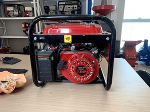 Generador de Gasolina Portátil Tengka de 3kw 50Hz, 4 Tiempos, Refrigerado por Aire, Arranque Manual, Color Amarillo, para Uso en Barcos - Product Image 4