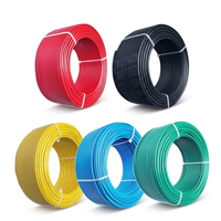 Kabel Listrik Inti Tembaga Berisolasi PVC Harga Pabrik 450/750V 1-35mm 1.5/2.5m untuk Penggunaan Bangunan & Rumah Listrik H07V-R