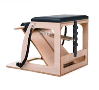 Vente directe d'usine avec équipement de fitness Pilates Reformer de haute qualité, base en bois pour exercices de yoga, poignées, chaise combinée Pilates