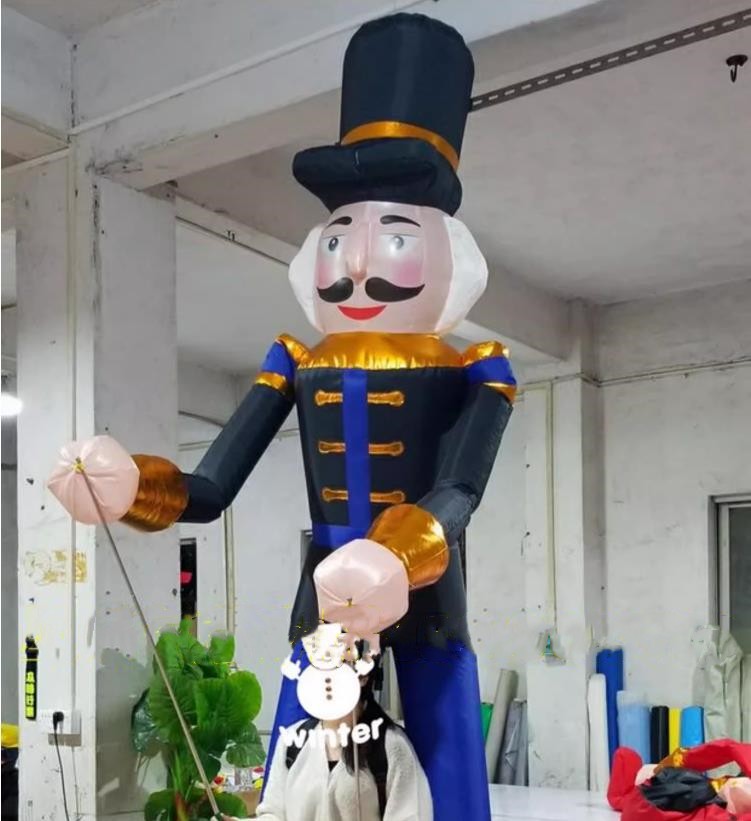 20ft Inflatable Toy Soldier Inflatable Nutcracker Soldier 20ft
