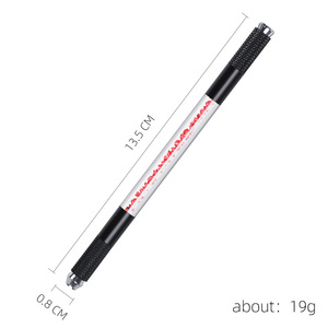 Pluma de Microblading Manual de Doble Cara Transparente de Cristal de 7 Colores, Herramienta de Tatuaje de Cejas para PMU - Product Image 4