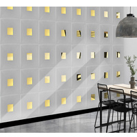 Nouveau design 2026 – Panneaux muraux 3D en PVC gaufré effet diamant, étanches et modernes, 500x500mm et 300x300mm, pour revêtements muraux en plastique