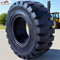Ban Forklift Solid Tahan Benturan Profil Tapak yang Dioptimalkan Mengurangi Risiko Selip di Tanah 27*10-12 TP301
