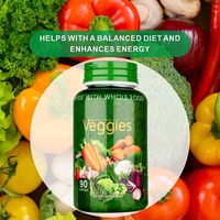 Capsules végétales HDK OEM ODM, complément phytonutritif pour la santé immunitaire et digestive, nutrition quotidienne, étiquette privée, capsule végétalienne