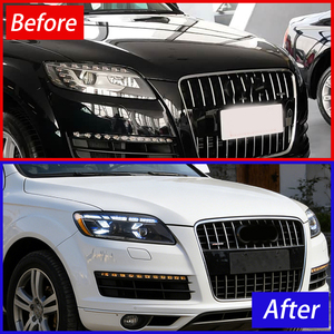 Conjunto de Faros Delanteros Estilo Q8 para <span class=keywords><strong>Audi</strong></span> <span class=keywords><strong>Q7</strong></span> 4L 4M Tipo 4L 2006-2015, Faros LED para Auto, Lentes de Proyector, Accesorios - Product Image 3