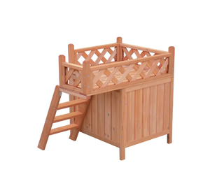 Casa para gatos de madera para interiores, venta al por mayor de fábrica - Product Image 4