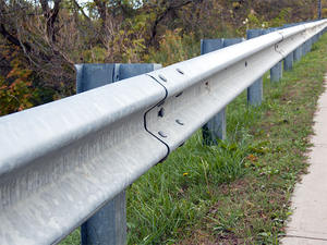 CE <b>Certificated</b> Highway Guardrail <b>Production</b> Line Tile Forming Machine with Gear Bearing Motor Core Components - Product Image 4