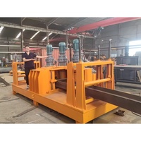 Machine de pliage automatique de poutres en H de haute précision, plieuse de profilés en acier CNC, équipement de formage de métaux à économie d'énergie pour aciers en H/I/Canal