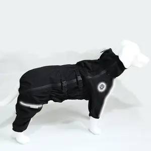 Wholesale Waterproof Pet Clothes Jacket Dog Body And Leg Raincoat Pet outdoor Four-legged Clothes