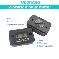 Compteur horaire de vibration sans fil Compteur horaire de moto LCD Digital Timer For BIKE