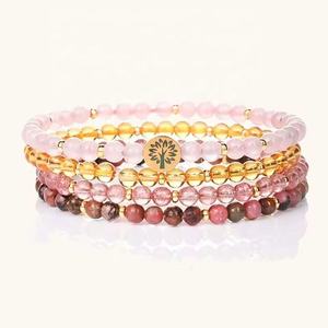 Apportez <span class=keywords><strong>la</strong></span> fortune dans l'amour et le <span class=keywords><strong>bonheur</strong></span> bijoux spirituels femmes guérison Yoga couches arbre <span class=keywords><strong>de</strong></span> vie perles <span class=keywords><strong>de</strong></span> cristal naturel ensemble <span class=keywords><strong>de</strong></span> bracelets - Product Image 1