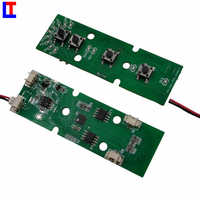 Fabricant de circuits imprimés multicouches FR4 à demi-trous, Fiber Ototoo Fruity Ptic VoIP Gameboy Color Poster HASL 1 oz Cuivre