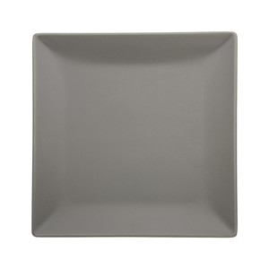 Boston / Tokyo Flat Plate 27 × 27 cm Matt Grey Stoneware M1934 - Product Image 1