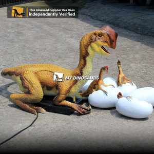 MY DINO-dinosaurio animatrónico, modelo <span class=keywords><strong>Oviraptor</strong></span> con bebé Dino y huevos - Product Image 3