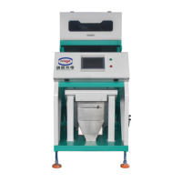 Machine de tri chromatique IA pour le tri des lentilles et des haricots