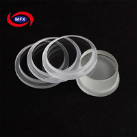 Panneaux de verre en quartz trempé ultra-minces et transparents de type Gorilla pour lampes et luminaires (OEM)