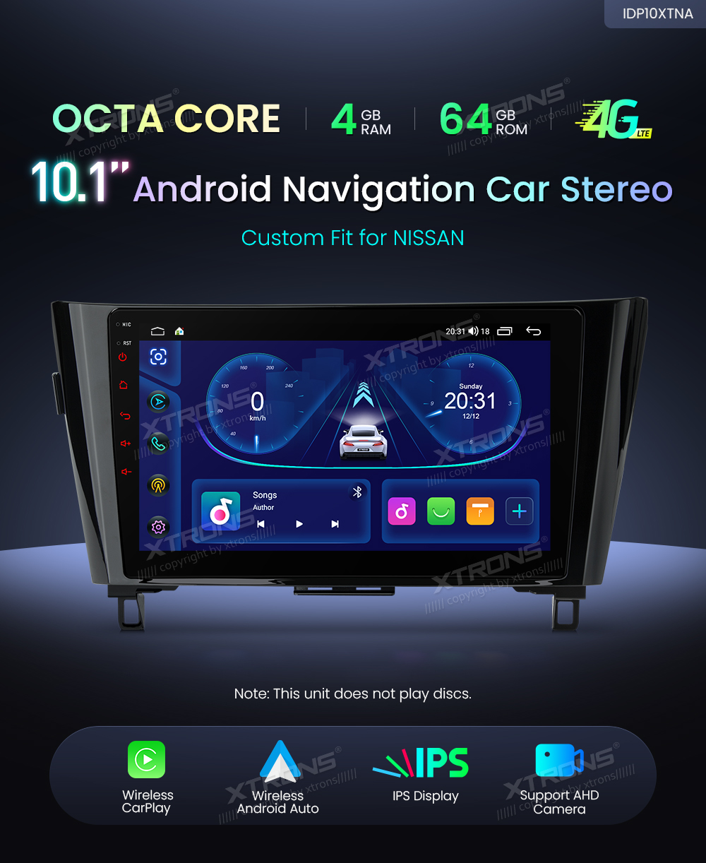 XTRONS 10.1