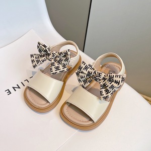 Sandalias de Diseñador para Niñas, Sandalias de Verano para Niños, Zapatos de Playa de Cuero Suave y Flexible, Sandalias Abiertas con Tiras para Niña, Talla 23-33 - Product Image 5