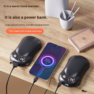 Magnetic Hand Warmers Rechargeable 2 Pack, 10000mah Electric <strong>Handwarmers</strong>, 3-Settings,Portable Heater, Ultra Slim Pocket - Product Image 6