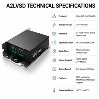 Controlador de Servo Universal de Bajo Voltaje para Robot A2LVSD 24V-60VDC, 1 Año de Garantía, Producción Rápida Hirobot, Probado y Certificado, 0.5kg