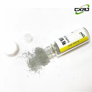 1 botol bola Reballing (0.2 0.25 0.3 0.35 0.4 0.45 0.5 0.55 0.6 0.65 0.76) alat reparasi pengerjaan ulang BGA timah bola Solder - Product Image 1