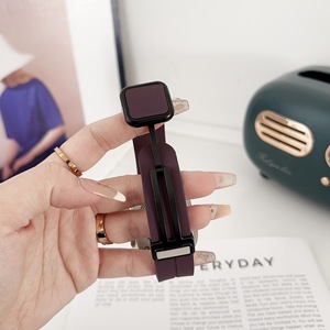 Pulsera de silicona para <span class=keywords><strong>Apple</strong></span> <span class=keywords><strong>Watch</strong></span>, Correa magnética de 49mm, 45mm, 42mm, 44mm, 41mm, para Iwatch Ultra 2 <span class=keywords><strong>Series</strong></span> 9 8 <span class=keywords><strong>7</strong></span> <span class=keywords><strong>6</strong></span> SE 5 4 - Product Image 4
