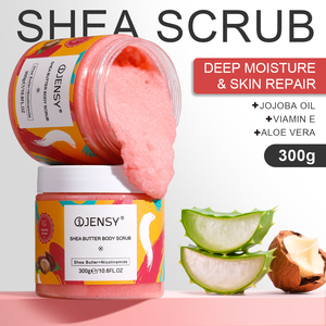 Exfoliante Corporal Vegano <span class=keywords><strong>de</strong></span> Marca Blanca, Blanqueador, Orgánico y Natural, con Aloe, Niacinamida, Sal Marina Orgánica, Vitamina y Aceite <span class=keywords><strong>de</strong></span> <span class=keywords><strong>Semilla</strong></span> <span class=keywords><strong>de</strong></span> Jojoba - Product Image 2