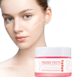 Vente en gros de crème pour le visage à usage quotidien extrait de pêche sensation de refroidissement effets hydratants cosmétiques naturels huile de jojoba à la glycérine - Product Image 6