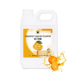 OEM Service Orange Liquid Flavor 2kg Food Flavor Liquid Use On Cake Bakery For Wholesale Drinking