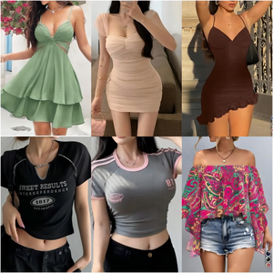 Proveedor de <span class=keywords><strong>Ropa</strong></span> A+ al por Mayor: Vestidos Casuales Sshein, Envío Aleatorio, Pacas de <span class=keywords><strong>Ropa</strong></span> Nueva de Marca <span class=keywords><strong>Shein</strong></span> - Product Image 3