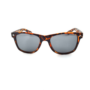 Gafas de Sol de plástico promocionales baratas con logotipo personalizado, cómodas con montura roja o azul y lentes de espejo - Product Image 4