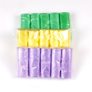 Richer Disposable Biodegradable Side Gusset Trash <b>Bags</b> with Flat <b>Sealing</b> PE/Compostable Material - Product Image 3