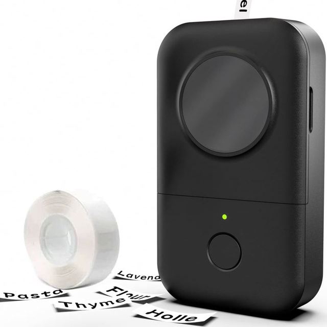 Phomemo Mini Portable Wireless Thermal Label Printer Waterproof No Ink Label Maker for Student & Home Office Use