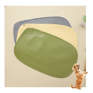 Tapete de silicone absorvente para cães e gatos, tapete de silicone para comida e água, leite para alimentação de animais de estimação