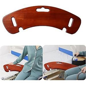 Tabla de transferencia de madera maciza para ancianos y pacientes con discapacidad, 69,5 x 20 x 2 cm, ayuda auxiliar para la movilidad - Product Image 5