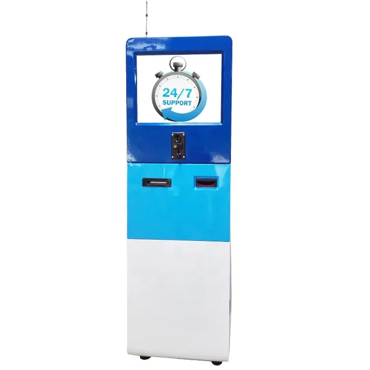 Touch screen wifi vending kiosk machine met bill acceptor