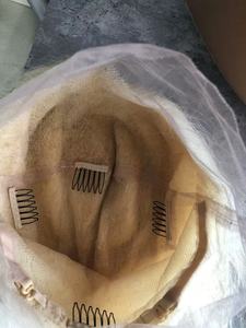 CF394 Straight Human Hair Full Lace <strong>Wigs</strong> Blonde #613 Preplucked <strong>Braid</strong> <strong>Wig</strong> Brazilian Human Hair Full Lace <strong>Wig</strong> for Braiding 10" - Product Image 4