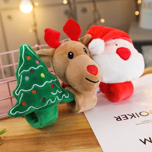 Unionpromo reindeer Christmas tree Santa plush sweet Bracelet child Christmas reindeer Bracelet Animal toy - Product Image 2