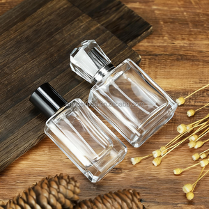 30ml/50ml Kare Cam Parfüm Şişesi İnce Sis Sprey Pompası Taşınabilir Seyahat Yeniden Doldurulabilir Cilt Bakımı/Yüz Toniği/Essential Glass - Product Image 3