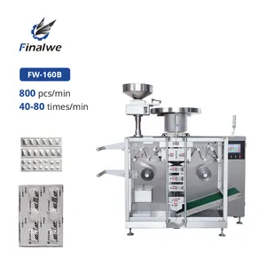 Finalwe new type Auto Soft Double Aluminum Foil Tablet Strip Packing Machine /Tablet Packing Machine