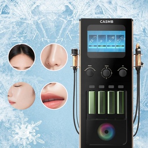 Appareil professionnel 4-en-1 d'hydro-peeling facial, machine à jet d'oxygène Hydra, dermabrasion certifiée CE, compatible US/IT/ZA/CN - Product Image 4