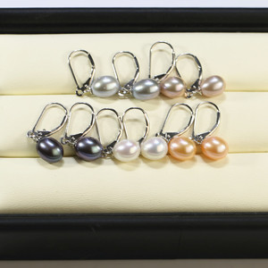 FEIRUN 8-9mm clip 3A 925 <span class=keywords><strong>argento</strong></span> moda piccolo orecchino naturale coltivato acqua dolce reale perla d'acqua dolce <span class=keywords><strong>orecchini</strong></span> <span class=keywords><strong>a</strong></span> <span class=keywords><strong>cerchio</strong></span> - Product Image 4