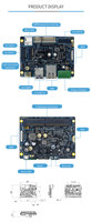 Placa Portadora Orin NX/Nano RTSO-3002, Placa Industrial Compacta Compatible con Orin NX y Orin Nano para Mini AGV, IA de Borde Ligera