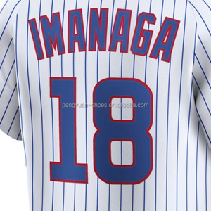 Prêt à Expédier Shota Imanaga Blanc Meilleure Qualité Maillot de Baseball Cousu - Product Image 1