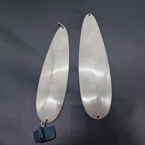 Cuillère à frêche lourde Hessen HSBF012 à surface lisse, en métal, couleur Chartreuse, non peinte, modèle Ben <span class=keywords><strong>Parker</strong></span> Flutter Spoon, 8 pouces (203 mm) - Product Image 3